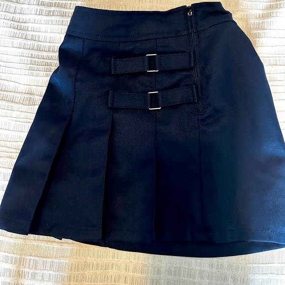 French Toast Bottoms French Toast Navy Blue Girls Uniform Skort